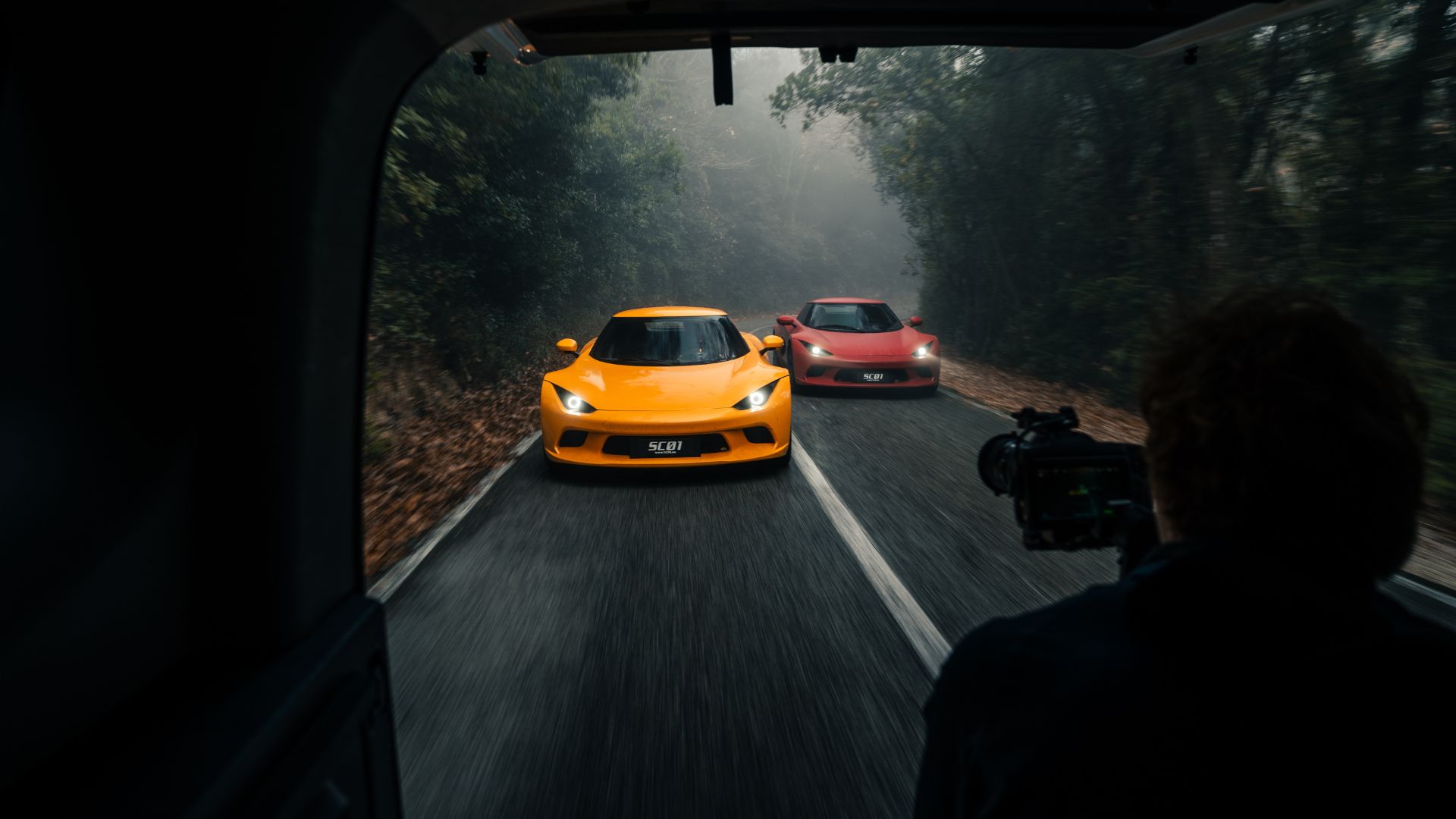 Dos SC01 en carretera